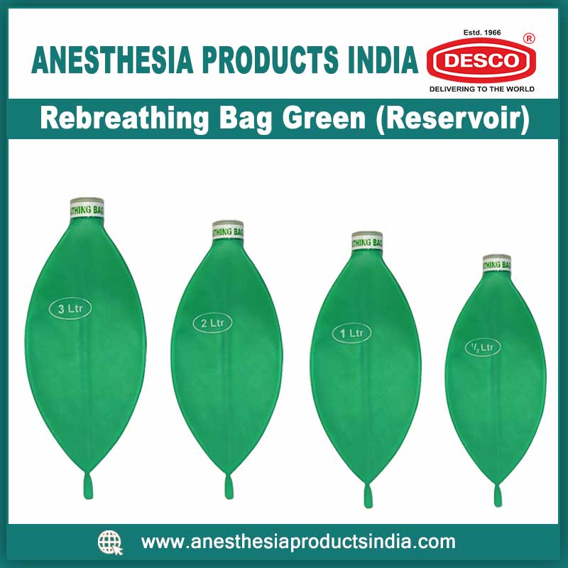 Rebreathing-Bag-Green-(Reservoir)