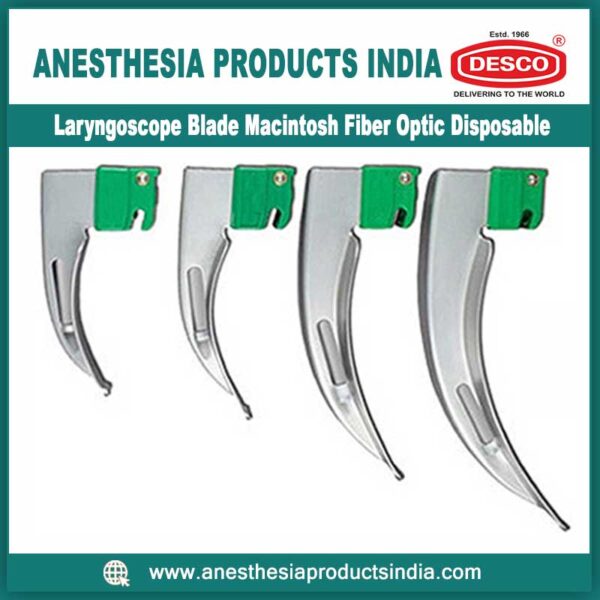 Laryngoscope-Blade-Macintosh-Fiber-Optic-Disposable