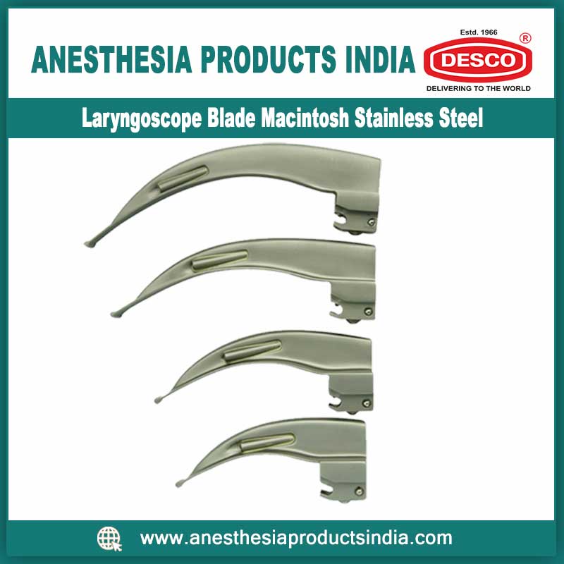 Laryngoscope-Blade-Macintosh-Stainless-Steel