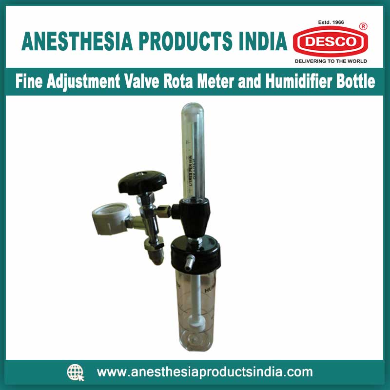 Fine-Adjustment-Valve-Rota-Meter-and-Humidifier-Bottle